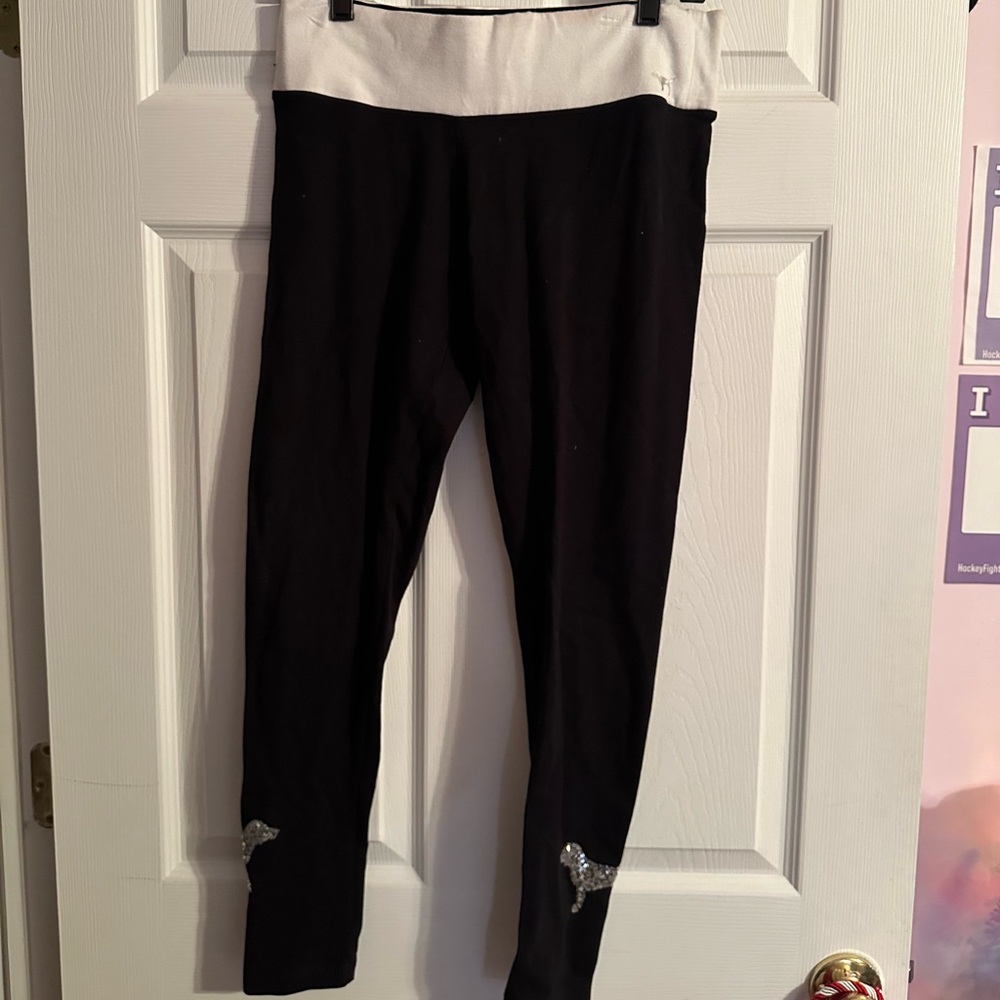 Victoria’s Secret PINK Yoga Sequined Leggings